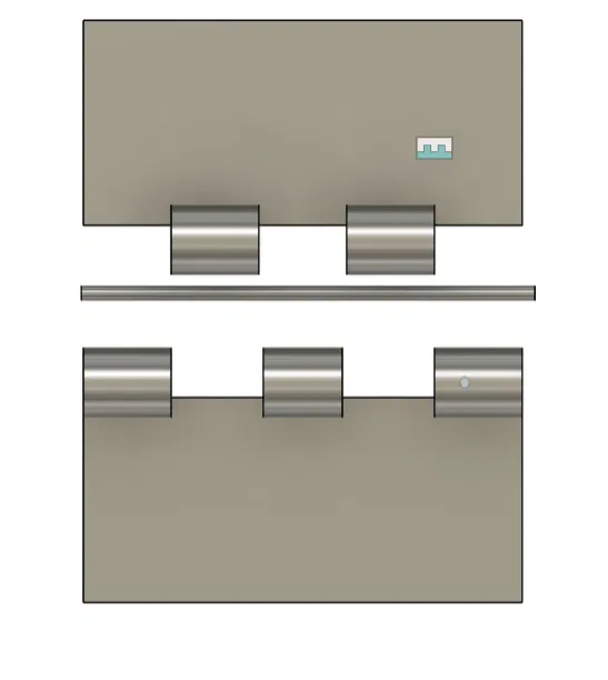 Bản Lề Chức Năng Có Thể Dán Keo - Image 2