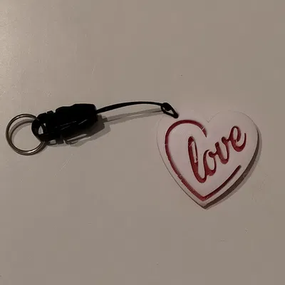 Móc khóa Valentine - Tình yêu