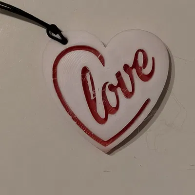 Móc khóa Valentine - Tình yêu