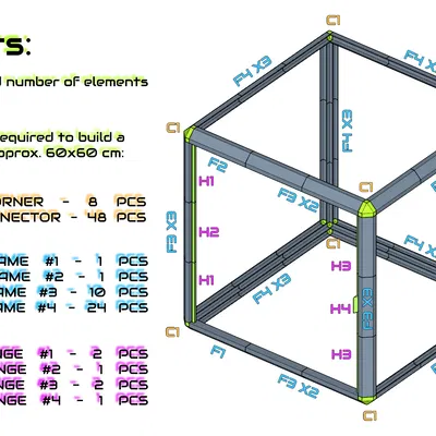 Vỏ Máy In Module - Không Cần Ốc Vít