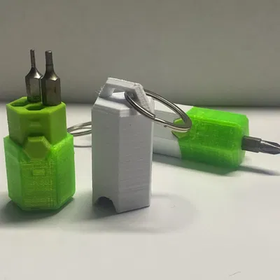 Móc Khóa Tua Vít EDC Chân 6mm