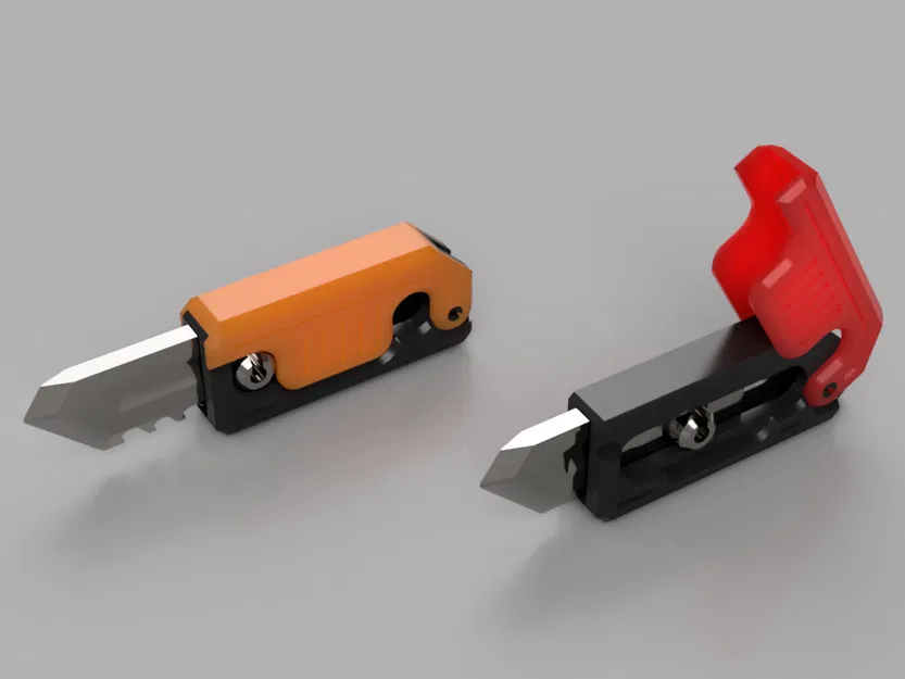 Dao Gấp Fidget Đồ Chơi - In 3D Nguyên Bản - Bản Thường & Móc Khóa - Image 2