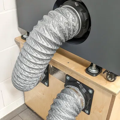 Hệ thống kết nối ống dẫn khí nam châm cho ống 150mm / 6 inch