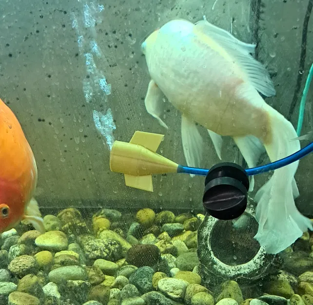 Tên lửa Khí (Air RockET) - Trang Trí Bể Cá Độc Đáo - Image 1