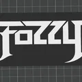 Biển Fozzy Band - Mẫu In 3D Trang Trí Tường - Thumbnail 1