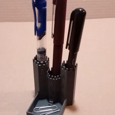 Chỗ cắm bút mini (lâu đài)