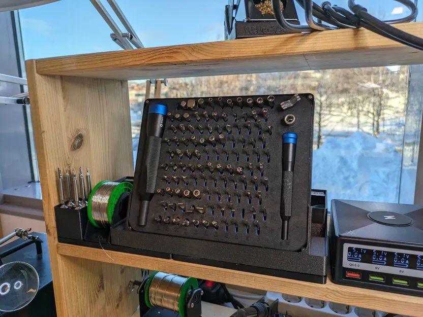 Kệựng Hộp Tua Vít iFixit Manta Theo Chuẩn Gridfinity - Image 1