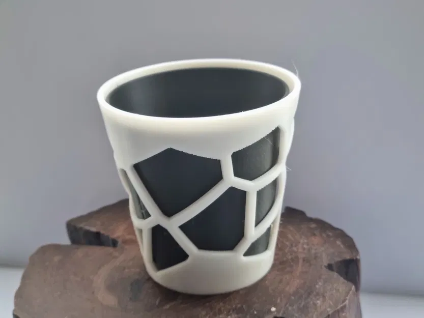 CHẬU TRỒNG XƯƠNG RỒNG & HOA NHỎ KIỂU VORONOI - Image 3