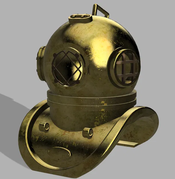 Nón Lặn Cổ Điển - Image 1