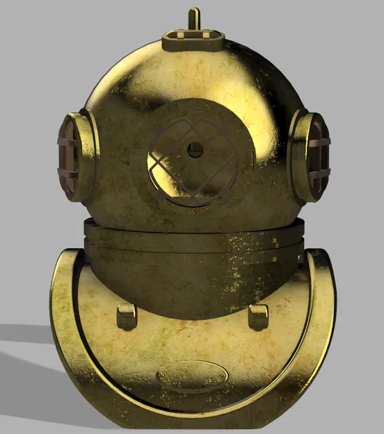 Nón Lặn Cổ Điển - Image 3