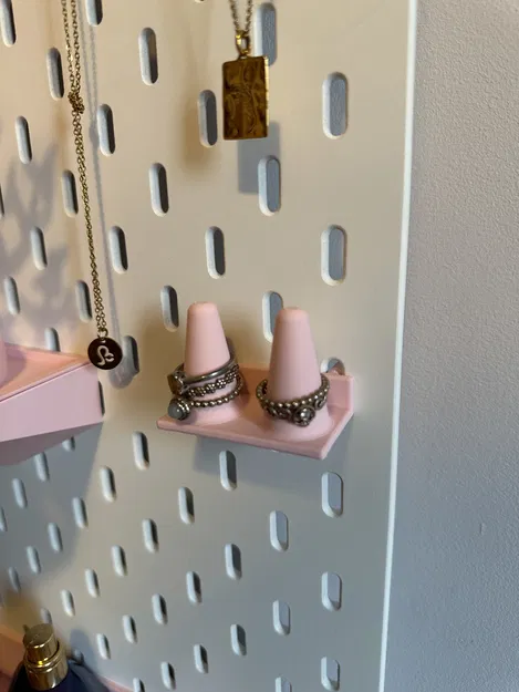 Giá đỡ nhẫn Ikea Skadis - Giá đỡ trang sức - Image 1