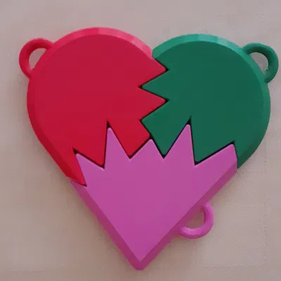 Trái tim tình bạn, 3 mảnh