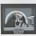 Mô hình Hộp Âm bản Đấu kiếm trên Death Star II Star Wars - Thumbnail 1