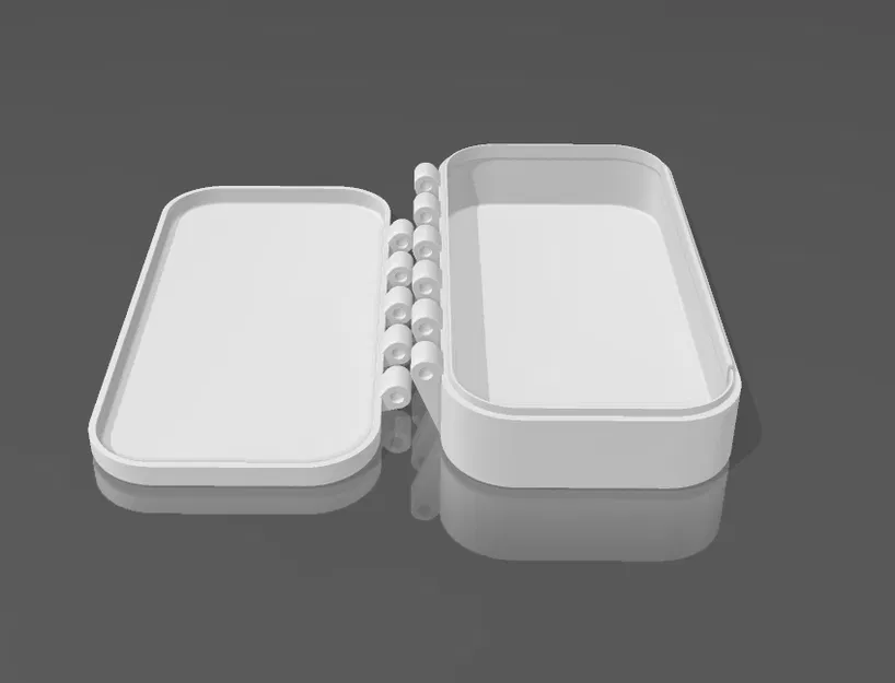 Hộp có bản lề đóng mở bằng kẹp - Image 3