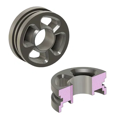 Bánh răng thay thế cho máy hút bụi hồ bơi Zodiac MX8