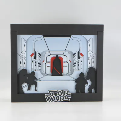 Hộp bóng đổ Star Wars: Cảnh đổ bộ lên tàu Tantive IV