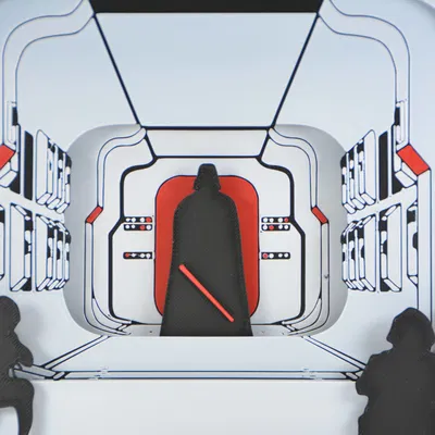 Hộp bóng đổ Star Wars: Cảnh đổ bộ lên tàu Tantive IV