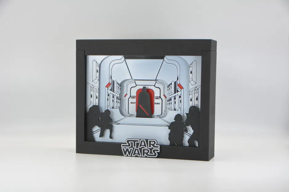 Hộp bóng đổ Star Wars: Cảnh đổ bộ lên tàu Tantive IV - Image 4