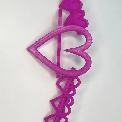 Kẹp Tóc Trái Tim Cho Valentine 2024