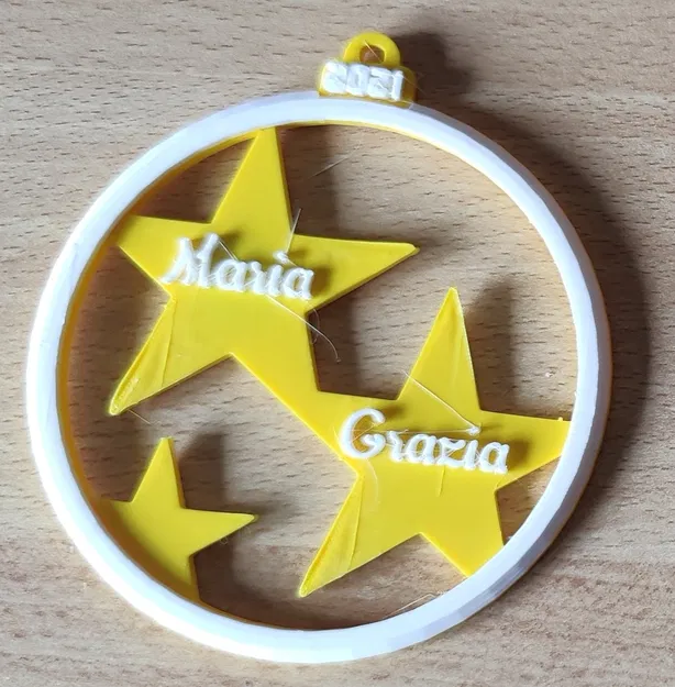 Trang Trí Noel Hình Quả Cầu Tùy Chỉnh Tên - Image 4