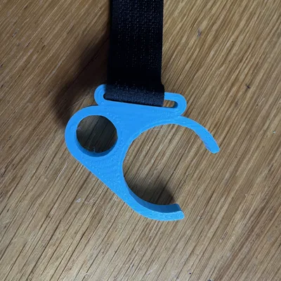 Kẹp cột anten cho anten Slim G 2m dùng cho SOTA, nhất là ngày gió