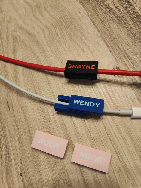 Nhãn Tên Dây Cáp (Cable Tag) - Image 1