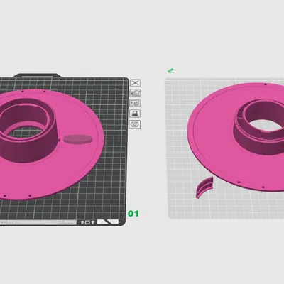Cuộn Bambu có cửa sổ nhìn sợi "nhựa in"