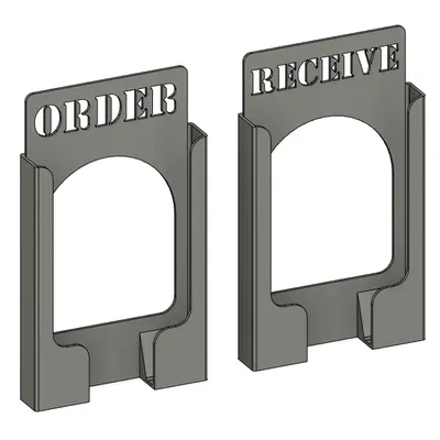 Kệ Giữ Thẻ Kanban - Kích Thước Thẻ A6