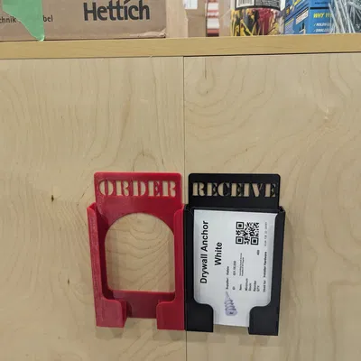 Kệ Giữ Thẻ Kanban - Kích Thước Thẻ A6