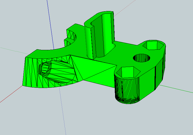 Giá đỡ BlTouch Nhanh & Dễ dàng cho Kossel Mini E3D V6 Effector - Image 8