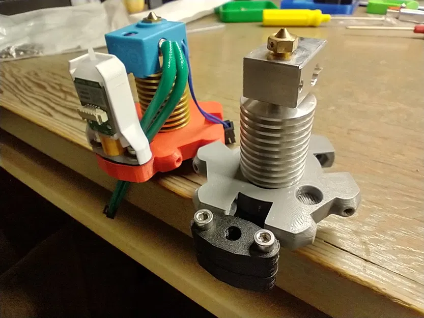 Giá đỡ BlTouch Nhanh & Dễ dàng cho Kossel Mini E3D V6 Effector - Image 12