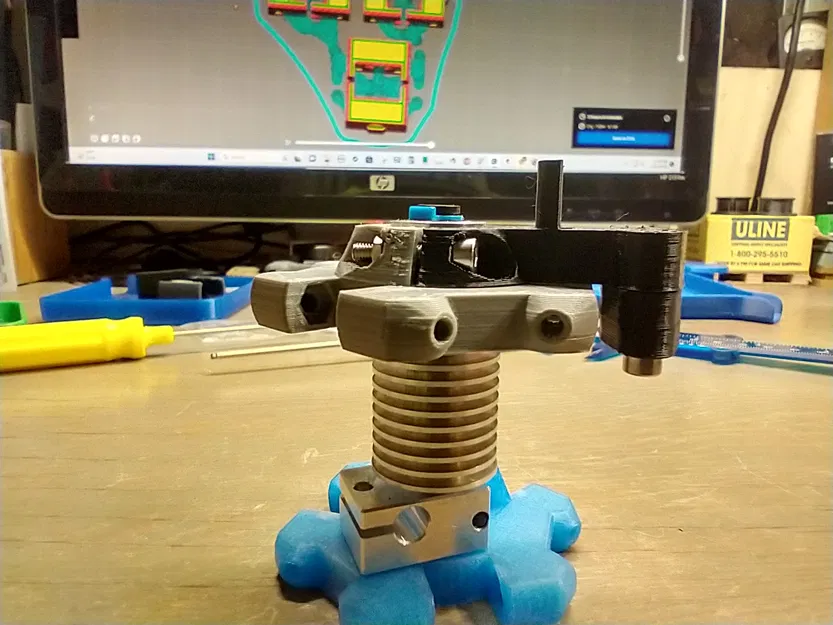 Giá đỡ BlTouch Nhanh & Dễ dàng cho Kossel Mini E3D V6 Effector - Image 14