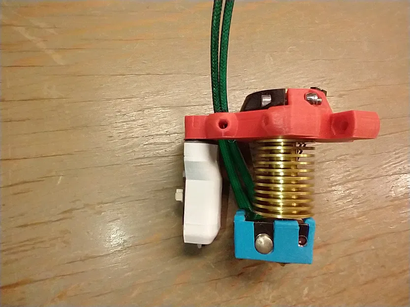 Kossel Mini E3D V6 Effector kèm ngàm gắn BlTouch - Image 1