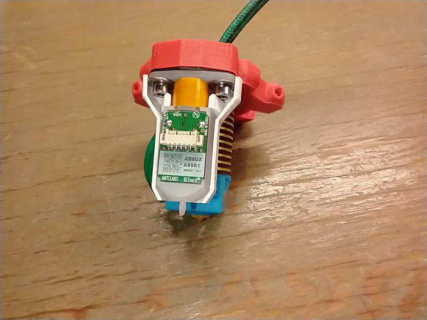 Kossel Mini E3D V6 Effector kèm ngàm gắn BlTouch - Image 2