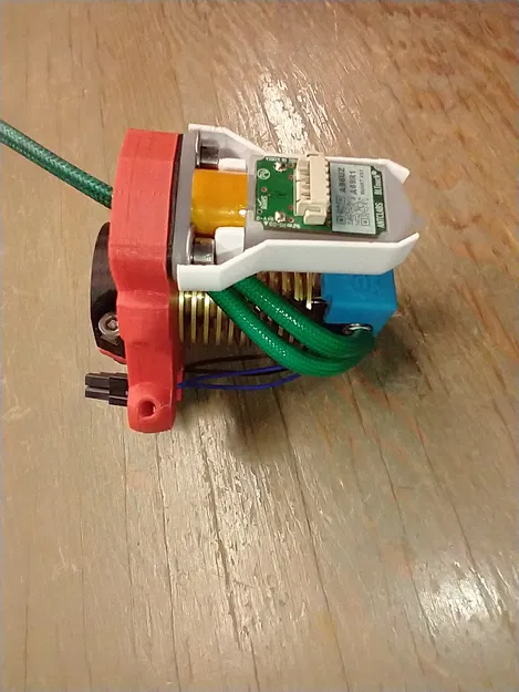 Kossel Mini E3D V6 Effector kèm ngàm gắn BlTouch - Image 11