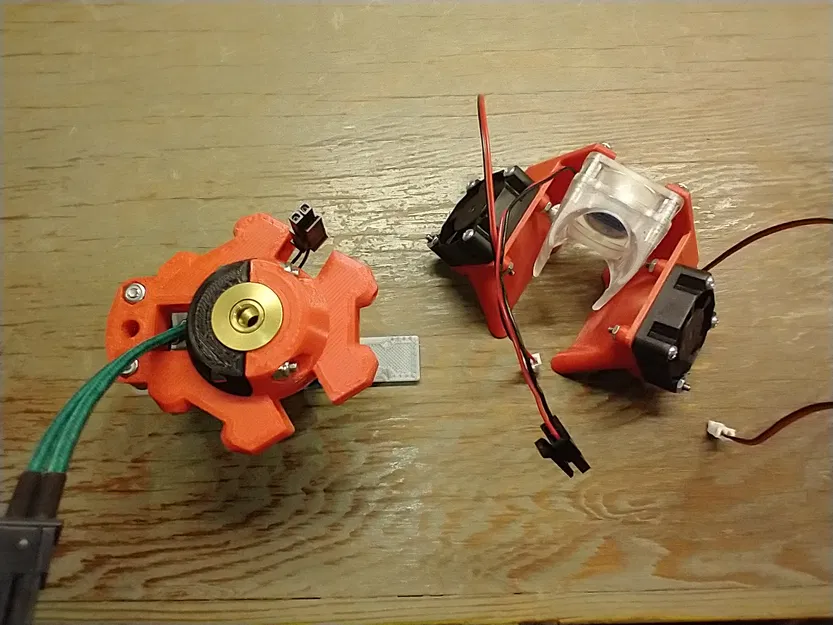 Kossel Mini E3D V6 Effector kèm ngàm gắn BlTouch - Image 13