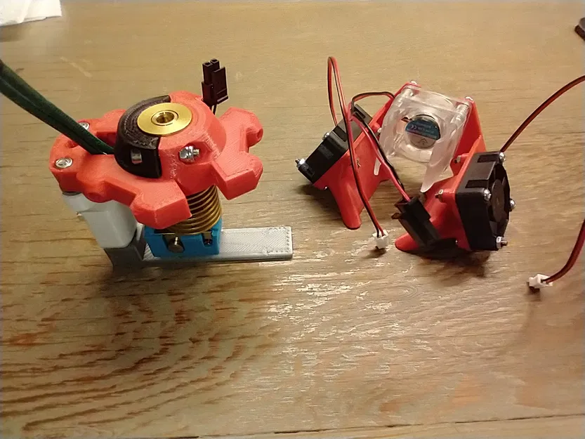 Kossel Mini E3D V6 Effector kèm ngàm gắn BlTouch - Image 14