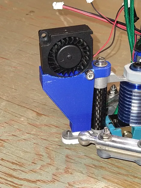 Giá đỡ quạt thổi 3010 cho tấm gắn effector Rostock nhôm 713Maker Kossel - Image 1