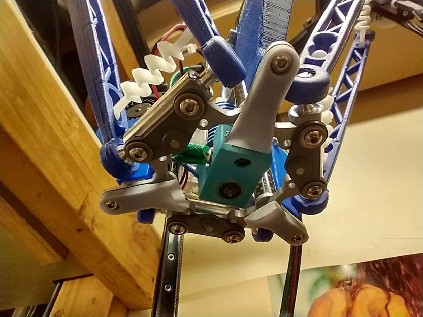 Giá đỡ quạt thổi 3010 cho tấm gắn effector Rostock nhôm 713Maker Kossel - Image 4