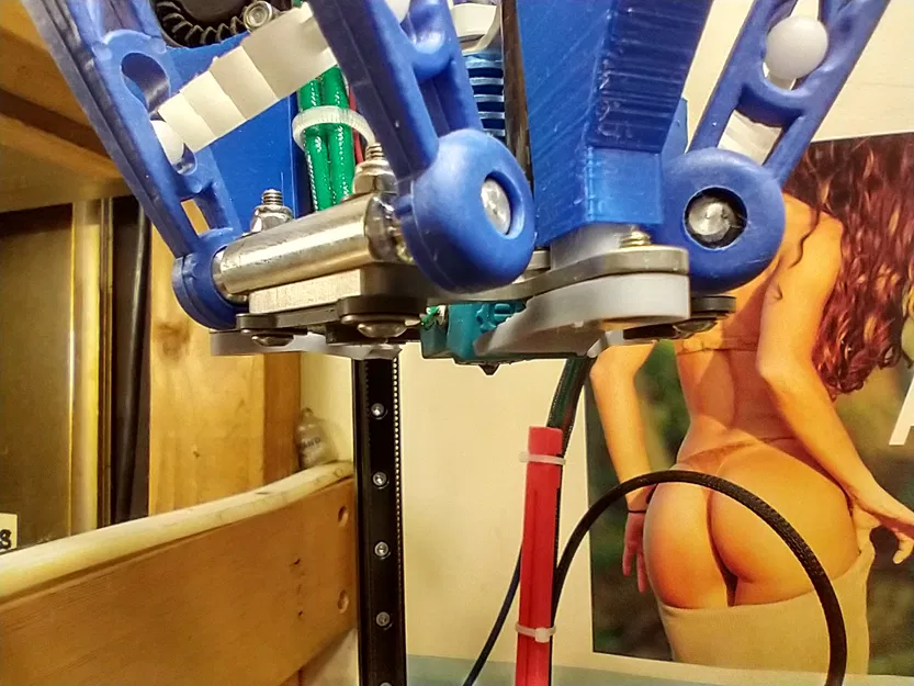 Giá đỡ quạt thổi 3010 cho tấm gắn effector Rostock nhôm 713Maker Kossel - Image 6