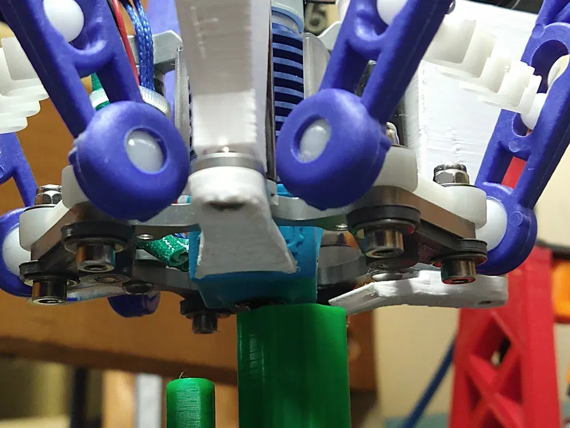 Giá đỡ quạt thổi 3010 cho tấm gắn effector Rostock nhôm 713Maker Kossel - Image 8