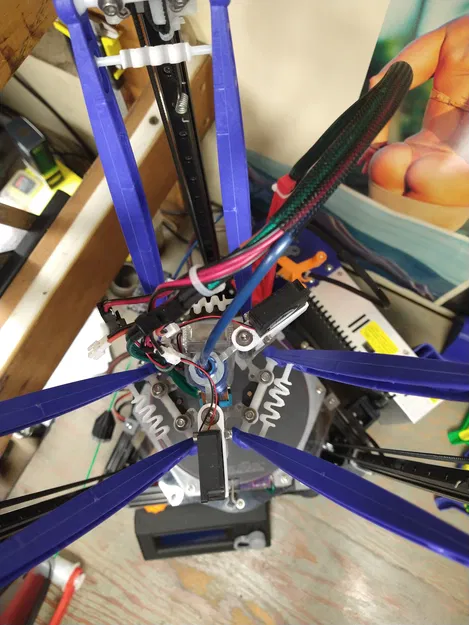 Giá đỡ quạt thổi 3010 cho tấm gắn effector Rostock nhôm 713Maker Kossel - Image 11