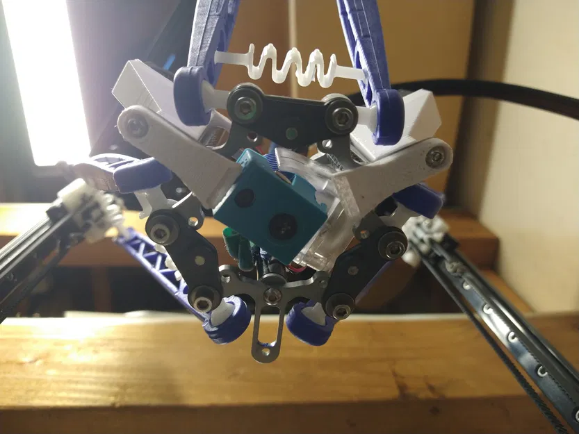 Giá đỡ quạt thổi 3010 cho tấm gắn effector Rostock nhôm 713Maker Kossel - Image 14