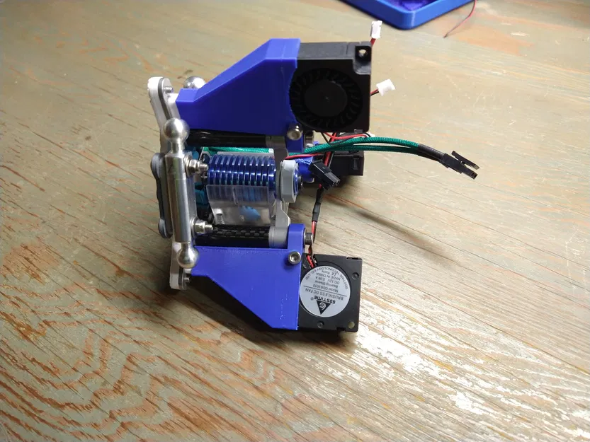 Giá đỡ quạt thổi 3010 cho tấm gắn effector Rostock nhôm 713Maker Kossel - Image 19