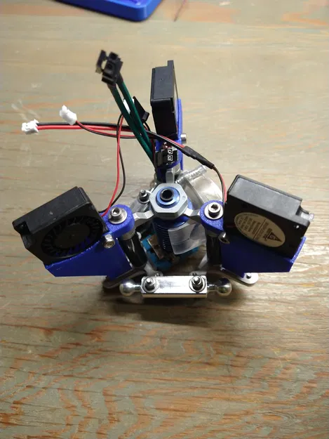 Giá đỡ quạt thổi 3010 cho tấm gắn effector Rostock nhôm 713Maker Kossel - Image 20