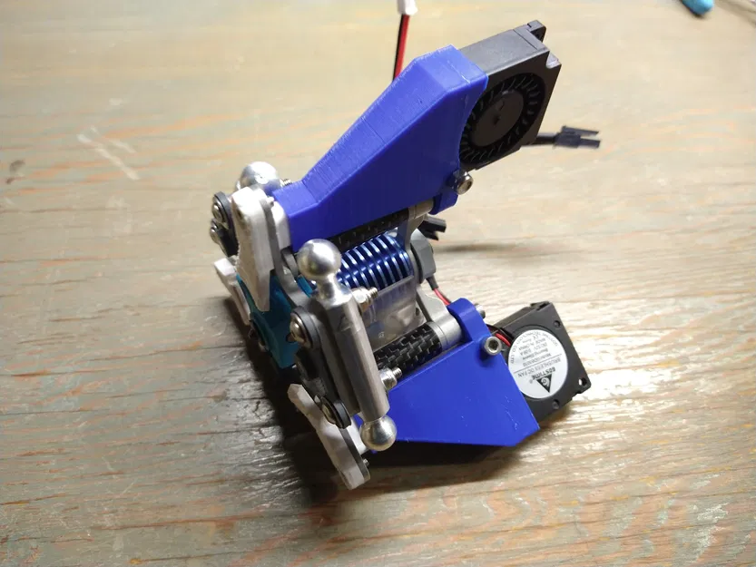 Giá đỡ quạt thổi 3010 cho tấm gắn effector Rostock nhôm 713Maker Kossel - Image 21