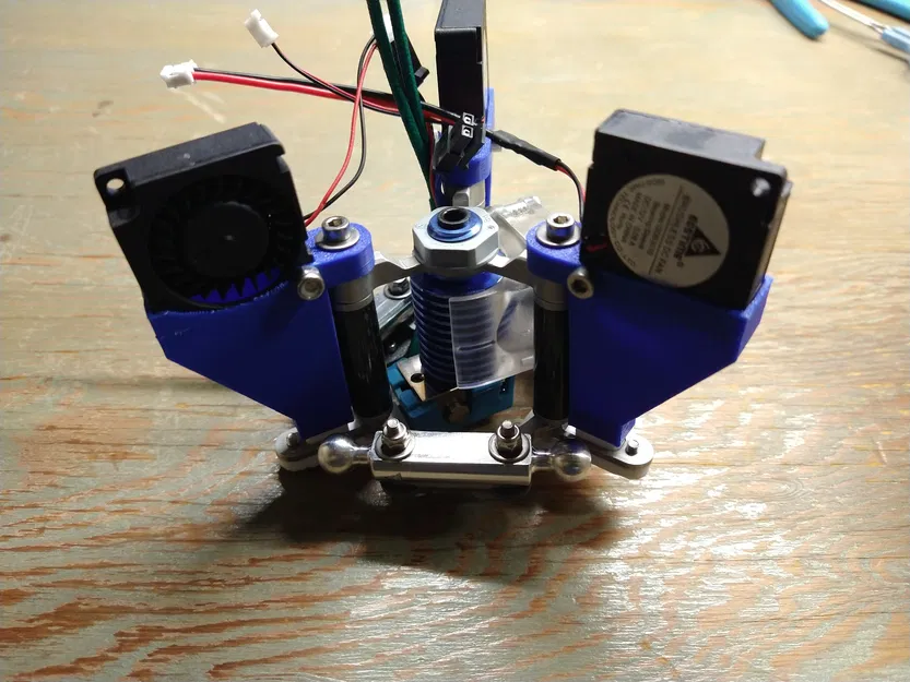 Giá đỡ quạt thổi 3010 cho tấm gắn effector Rostock nhôm 713Maker Kossel - Image 24