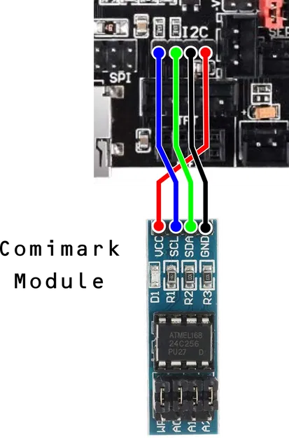 Giá đỡ Module Bộ nhớ EEPROM AT24C256 I2C cho Thanh nhôm 2020 - Image 8