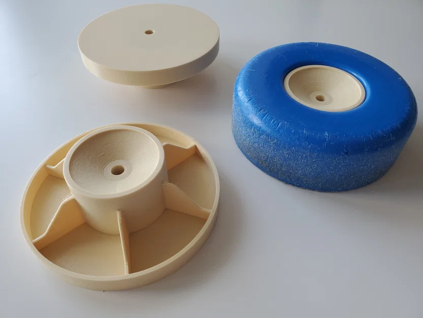 Trục thay thế xe đẩy Little Tikes (FreeCAD) - Image 1