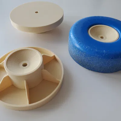 Trục thay thế xe đẩy Little Tikes (FreeCAD)